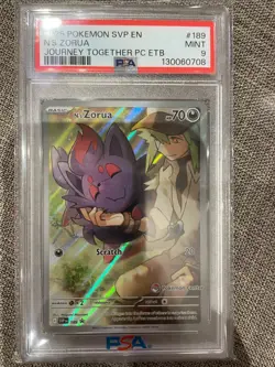 N's Zorua - 189 (Pokemon Center Exclusive) 189 Sv: Scarlet & Violet Promo Cards - Image 1