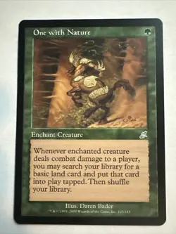 One With Nature X1 Scourge NM Condition See Pics Front Back - Image 1