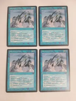 MTG Playset 4x Zephyr Falcon (Italian Legends/Blue/C) - BGM - Image 1