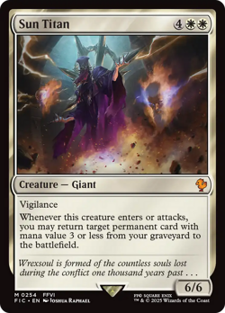 Sun Titan #254 | Near Mint | Final Fantasy FIC | Magic MTG - Image 1