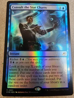 Consult the Star Charts - #51 Foil - Edge of Eternities - Mtg - Image 1