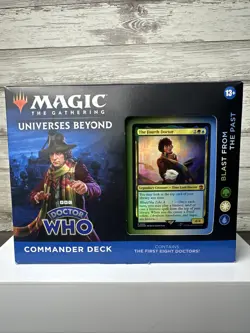 MTG - Doctor Who Commander Deck - The Fourth Doctor - Blast From Past - SEALED 195166228815 - Image 1