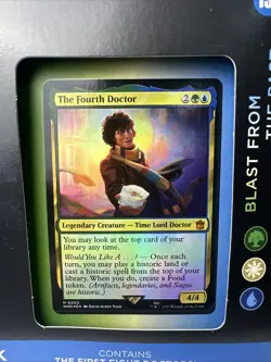 MTG - Doctor Who Commander Deck - The Fourth Doctor - Blast From Past - SEALED 195166228815 - Image 2