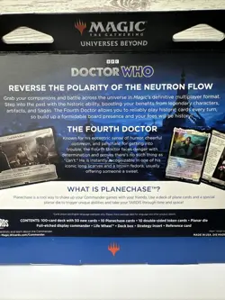 MTG - Doctor Who Commander Deck - The Fourth Doctor - Blast From Past - SEALED 195166228815 - Image 5