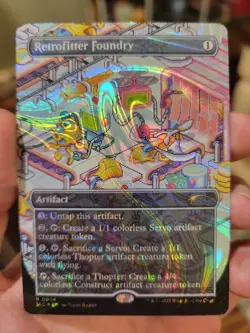 MTG Retrofitter Foundry HALO FOIL 0045 SLC, NM - Image 1