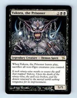 2005 Betrayers of Kamigawa Yukora, the Prisoner #2 MTG / Magic the Gathering #90 - Image 1