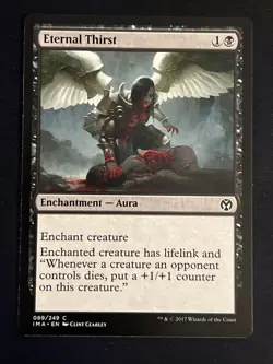 1xEternal Thirst (089) Iconic Masters NM MTG Magic the Gathering x1 MKE - Image 1
