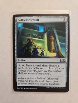 Collector's Vault - Wilds of Eldraine - LP - Uncommon - Artifact - MTG Magic - Image 1