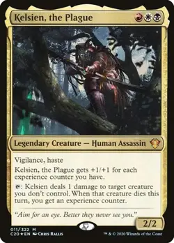Kelsien, the Plague - Foil Commander 2020 LP MTG - Image 1