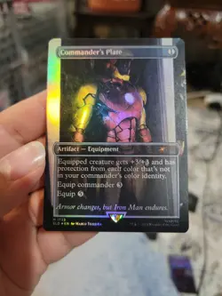 Commander's Plate Mtg Secret Lair Foil - Image 2