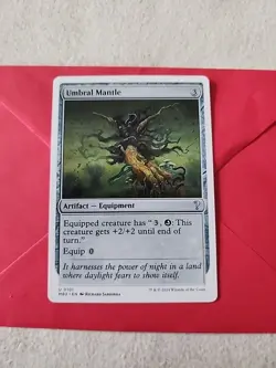 Umbral Mantle Mystery Booster 2 White Border Magic The Gathering NM - Image 1