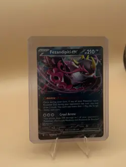 Pokemon TCG Fezandipiti EX 038/064 Shrouded Fable Double Rare Holo - Image 1
