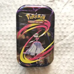 Pokemon TCG Mega Evolution Mini Tin [Mega Gardevoir Art] Mega Heroes New/Sealed - Image 1