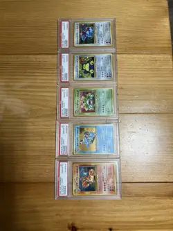 Pokemon Japanese Charizard Venusaur Blastoise Snorlax Porygon CD Promo PSA 10 🔥 - Image 1