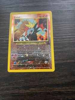 Pokemon TCG Entei Wizards Black Star Promos 34 Holo Promo Promo - Image 1