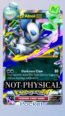 MEGA ABSOL EX POKEMON TCG POCKET |ENG|NOT PHYSICAL - NOT PHYSICAL!!! - Image 1