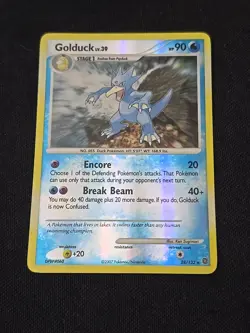 Golduck 28/132 Secret Wonders Reverse Holo Rare Pokemon TCG Light Played - Image 1