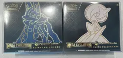 POKEMON CENTER EXCLUSIVE MEGA EVOLUTION ETB SEALED BUNDLE - GARDEVOIR & LUCARIO - Image 1