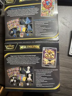 Pokemon TCG Mega Evolution Pokemon Center Elite Trainer Box ETB Set Of 2 Sealed - Image 2