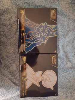 Pokemon Center Exclusive TCG Mega Evolution Elite Trainer Box ETB Set of 2 - Image 1