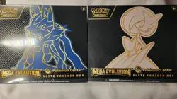 Pokemon Center Mega Evolution ETB Set Of 2 (Factory Sealed) - Image 1