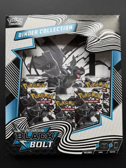 Pokemon TCG - S&V - Black Bolt Binder Collection - New & Sealed - Image 1