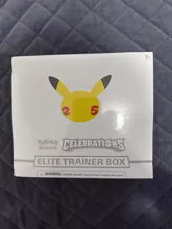Pokemon TCG: 25th Anniversary Celebrations Elite Trainer Box (2021) NEW SEALED 820650809439 - Image 1