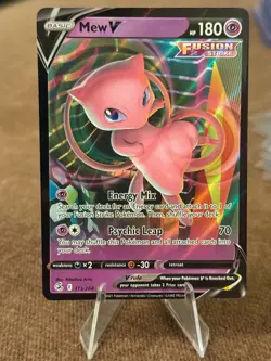 Mew V - 113/264 - Pokemon - Sword & Shield: Fusion Strike 2012 NM or Better - Image 1