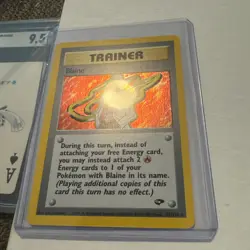🔥NM Blaine 17/132 Gym Challenge Holo Rare Vintage Trainer Pokemon TCG - Image 3