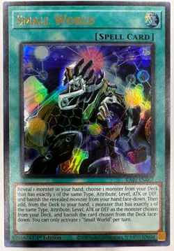 Yugioh! - Small World - RA01-EN067 - Ultra Rare - NM/M - Image 1