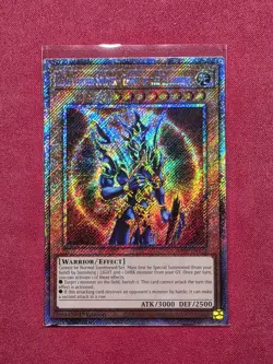 Yu-Gi-Oh! Black Luster Soldier Envoy RA03-EN132 Platinum Secret Rare - Image 1