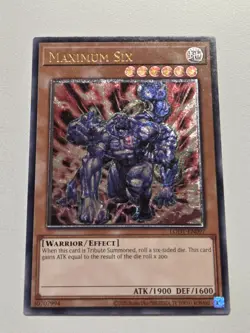 Maximum Six (UTR) LODT-EN097 Ultimate Rare Yugioh Unlimited Edition Mint - Image 1