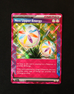 Pokemon Card - Neo Upper Energy 162/162 - Temporal Forces - Ace Spec Rare - NM ⭐ - Image 1