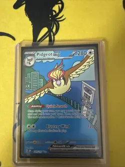Pidgeot ex 225/197 Obsidian Flames Special Illustration Rare Pokemon Card - Image 1