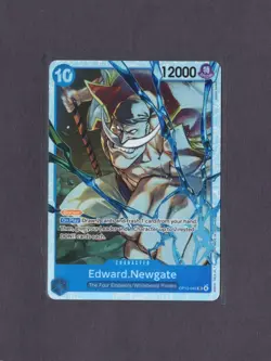 Edward.Newgate SR OP13-042 Carrying On His Will Foil One Piece Card Game - Image 1