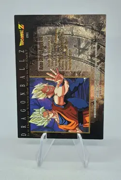 Carte Dragon Ball Z DBZ Trading Cards Chromium 91 Amada 1995 Kaioshin Holo Foil - Image 2