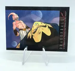 Carte Dragon Ball Z DBZ Trading Cards Chromium 80 Amada 1995 Boo Vegeta Foil - Image 1