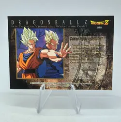 Carte Dragon Ball Z DBZ Trading Cards Chromium 80 Amada 1995 Boo Vegeta Foil - Image 2