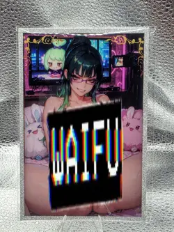 A6 Size Siwen Wave 3 Maki Jujutsu Kaisen Anime Waifu Hentai Card - Image 1