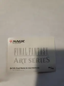 Red XIII, Proud Warrior - Art Series 30/53 - Final Fantasy MTG - Art Card - Image 2