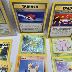 Lot Of Vintage Pokemon Card - Base Set, Jungle Amd Fossil Holo Snorlax - Image 3