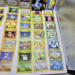 Lot Of Vintage Pokemon Card - Base Set, Jungle Amd Fossil Holo Snorlax - Image 5
