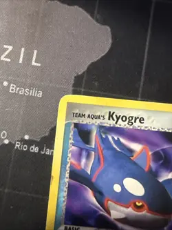 KYOGRE 3/95 - NON-HOLO- Team Aqua - Pokemon Card - LP - FREE SHIPPING - Image 4