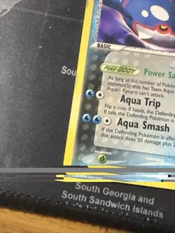KYOGRE 3/95 - NON-HOLO- Team Aqua - Pokemon Card - LP - FREE SHIPPING - Image 5