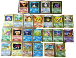 Pokemon Japanese Vintage Card Lot 24 total- holos(4) and base cards - Image 1