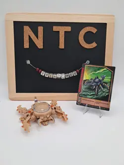 Bakugan Subterra Impalaton Mobile Assault Gundalian Invaders Rare W/Card - Image 1