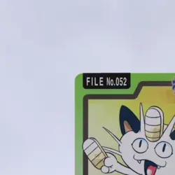 Meowth No.052 Carddass Series Bandai Pokemon Card Japanese Nintendo 1997 - Image 2