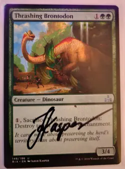 ARTIST SIGNED MTG 8 card lot LP-NM Vintage Magic the Gathering - Image 5