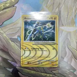 Pokemon Arceus LV. 100AR6 Holo Rare Card 2009 Near Mint Condition - Image 1