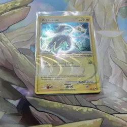 Pokemon Arceus LV. 100AR6 Holo Rare Card 2009 Near Mint Condition - Image 4